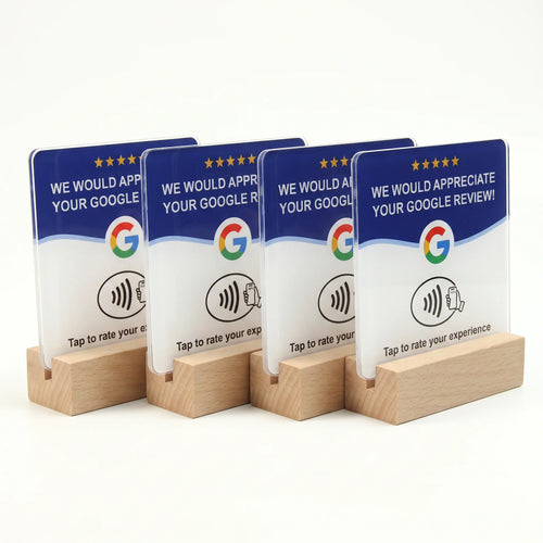 Revix NFC | Tarjeta para Reseñas de Google 4 en 1